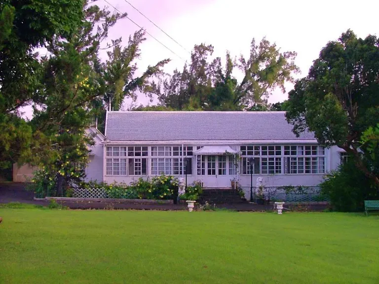 Maison créole jardin