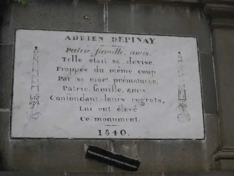 Tombeau d'Adrien d’Epinay 1